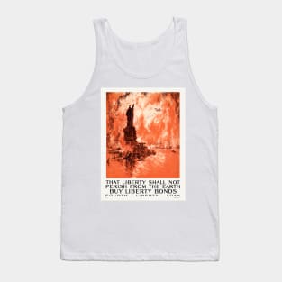 That liberty shall not perish from the earth WWI Poster Vintage Tank Top